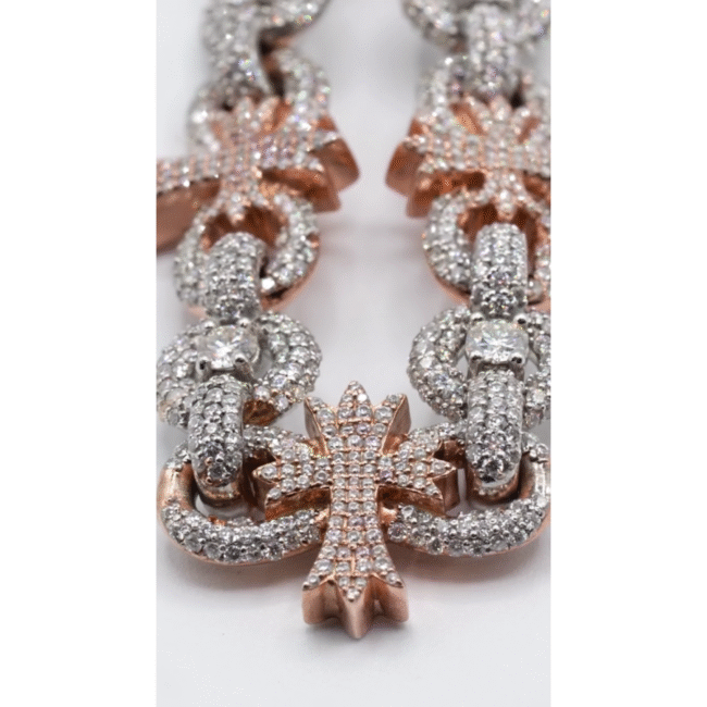 20mm Iced Out Diamond Cuban Chain