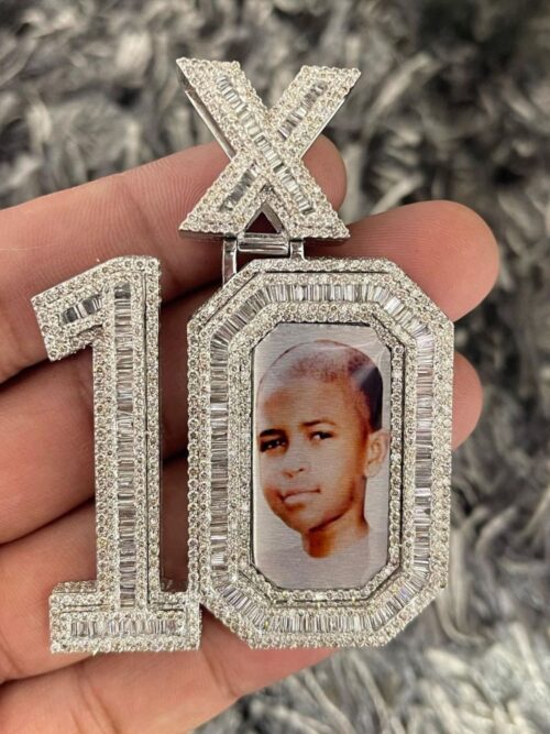 Hip Hop Iced Out Pendants, Custom VVS Moissanite Diamond & Name Pendants
