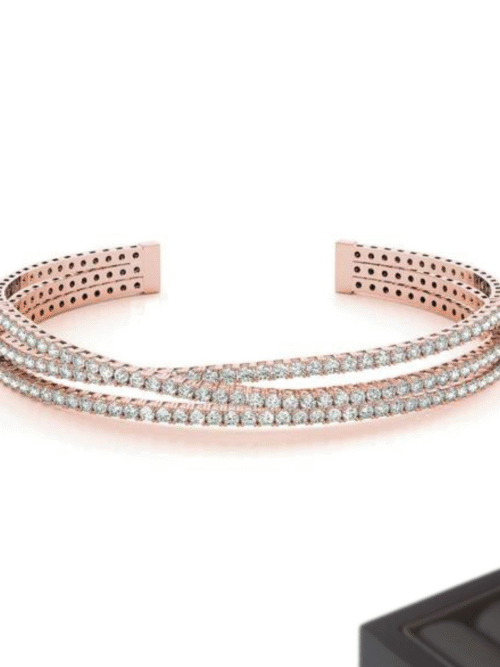 20 mm Iced Out Diamond  Bracelet
