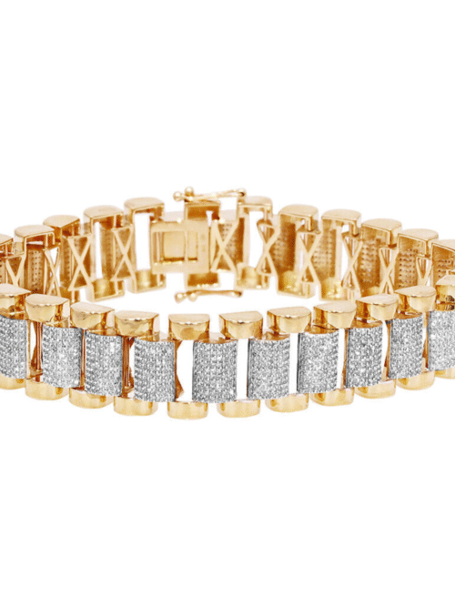 20mm Iced Out Diamond  Bracelet