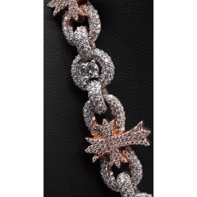 20mm Iced Out Diamond Cuban Chain - Image 5