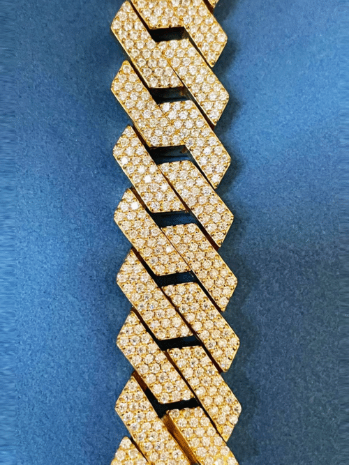 20 mm Iced Out Diamond  Bracelet