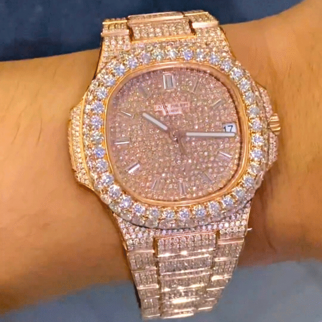 41mm Iced Out Watches, VVS Moissanite Diamond Watch, Pass Diamond Tester - Image 5