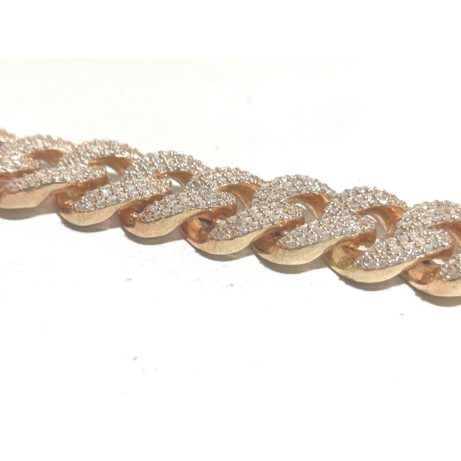 18mm sterling silver cuban link chain - Image 6