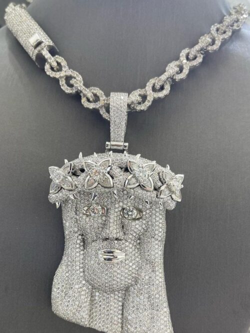 3mm Iced Out Diamond Cuban Chain