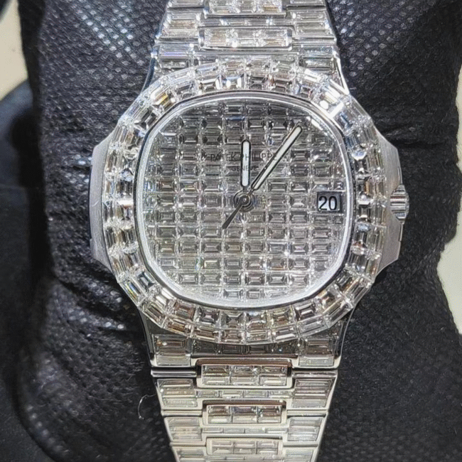 moissanite cartier skeleton watch - Image 2