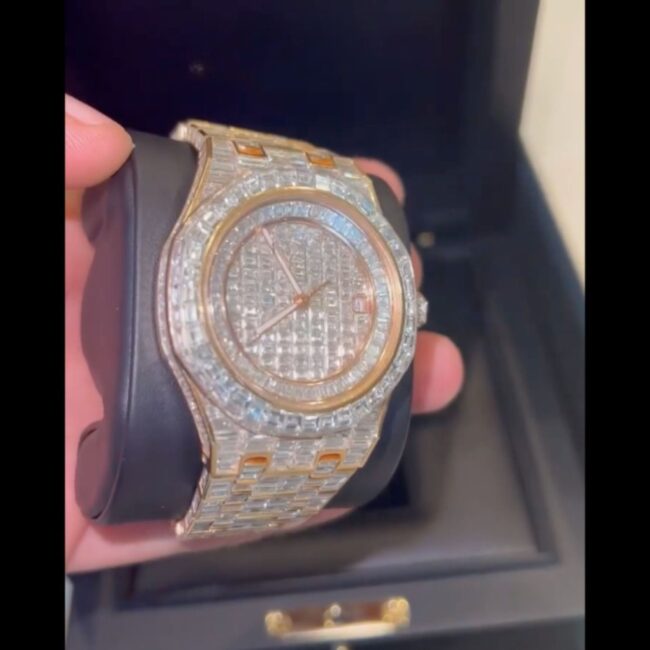 rolex moissanite diamond watch - Image 2