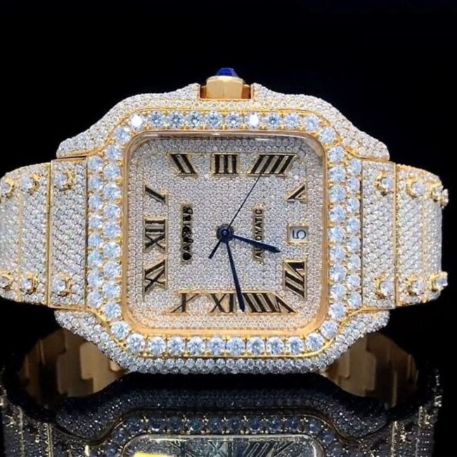 moissanite cartier watch india - Image 2