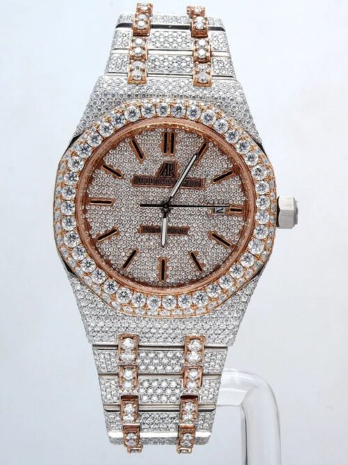 audemars piguet moissanite watch
