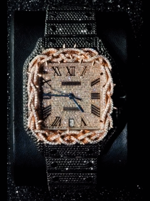 moissanite diamond watches for sale