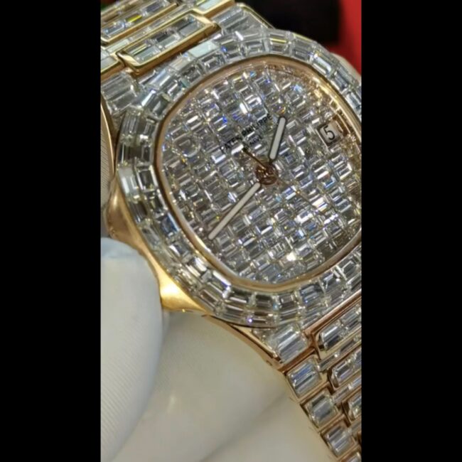 replica moissanite watch