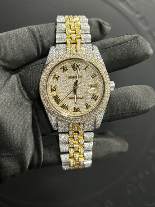 Top quality moissanite watch vvs1 moissanite diamond ap watch
