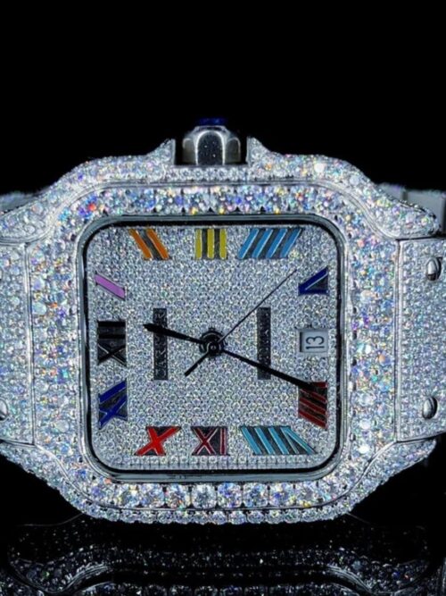 moissanite watches that pass diamond tester