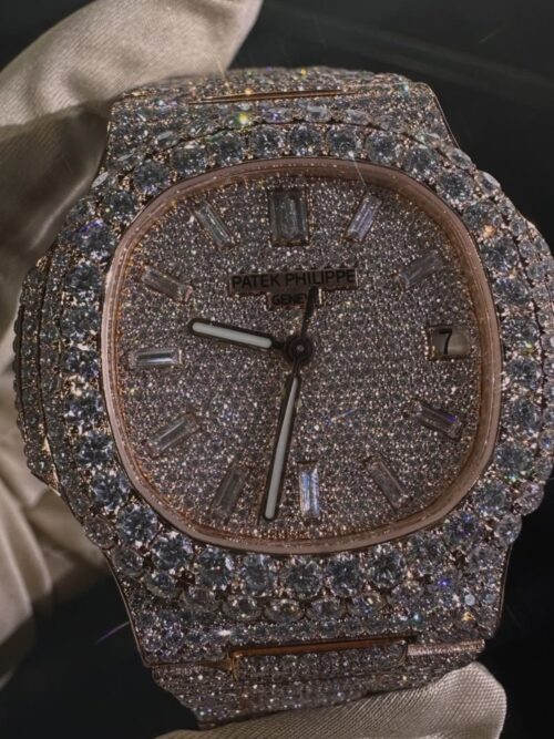 moissanite diamond rolex watch