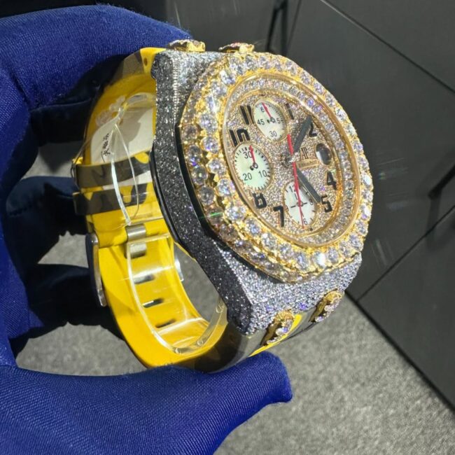 VVS moissanite watch men's moissanite diamond watch - Image 5