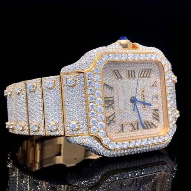 moissanite cartier watch india - Image 5