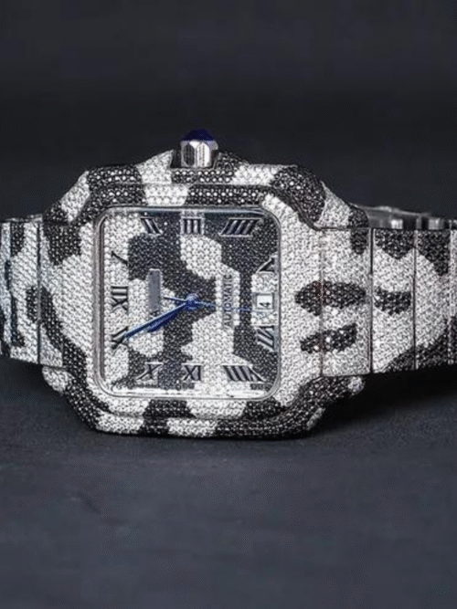 moissanite bust down replica watches