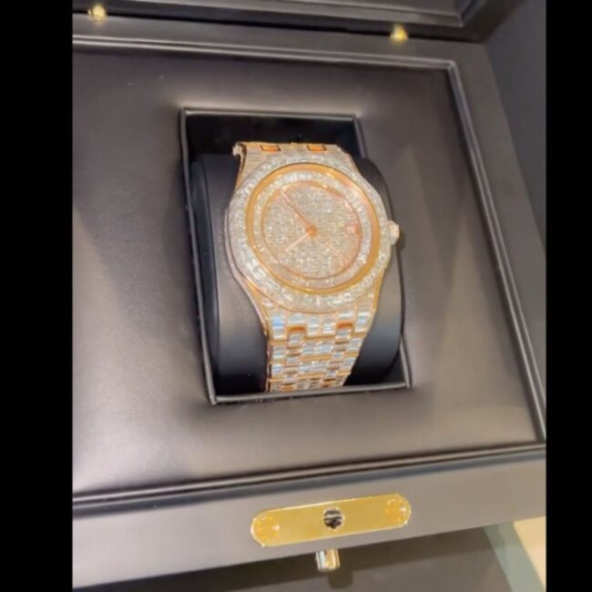 rolex moissanite diamond watch - Image 6