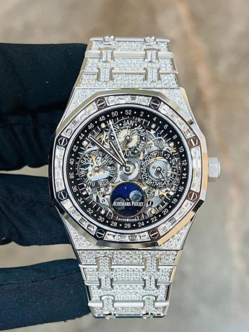 iced out watch moissanite passes diamond tester vendor india