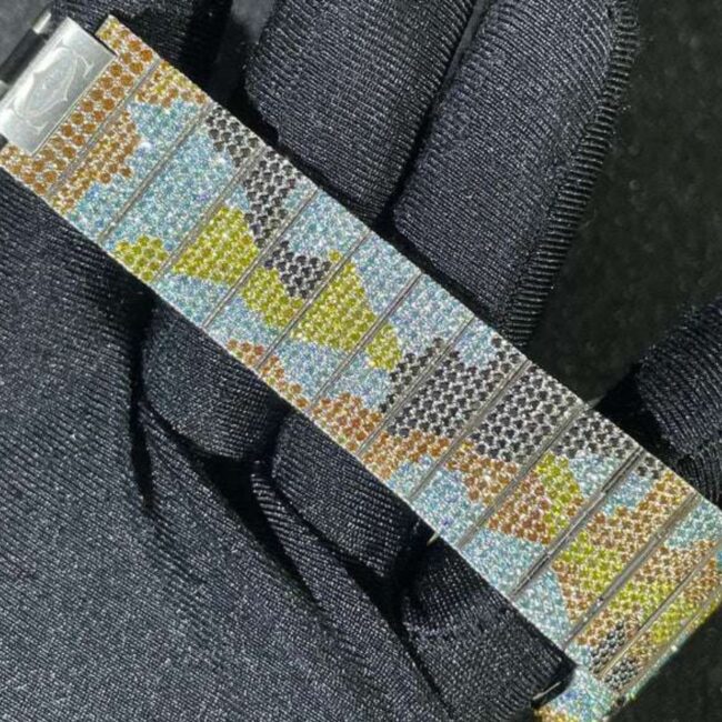 men's moissanite diamond watch - Image 6