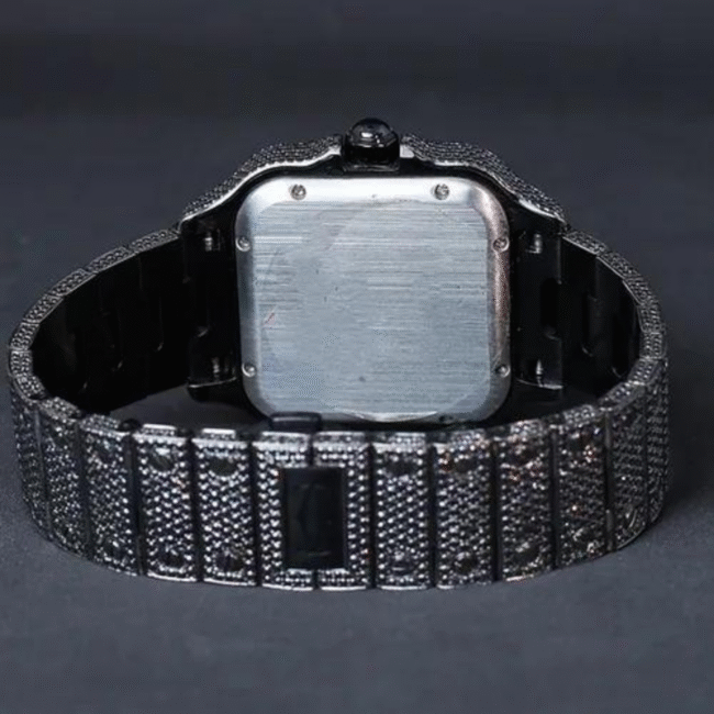 iced out watch moissanite passes diamond tester vendor india - Image 7