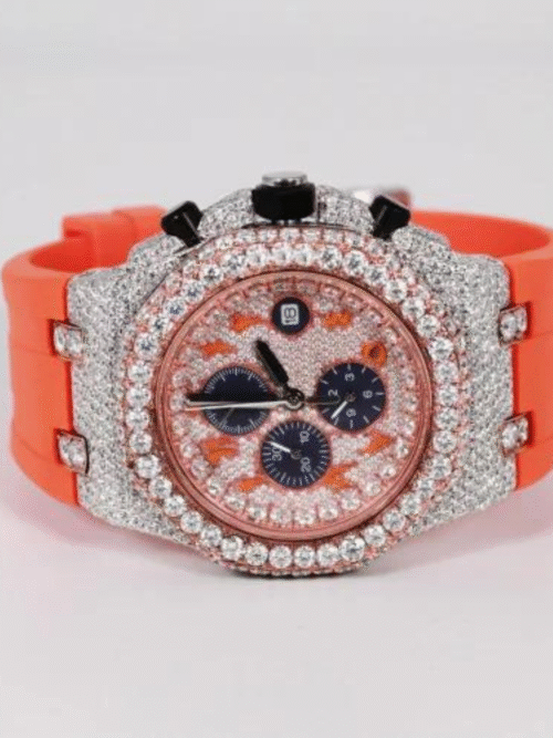 vvs1 moissanite diamond ap watch